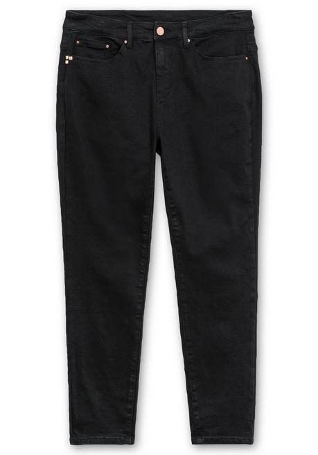 sheego Skinny Stretch-Jeans mit Bodyforming-Effekt - black Denim sheego im Angebot