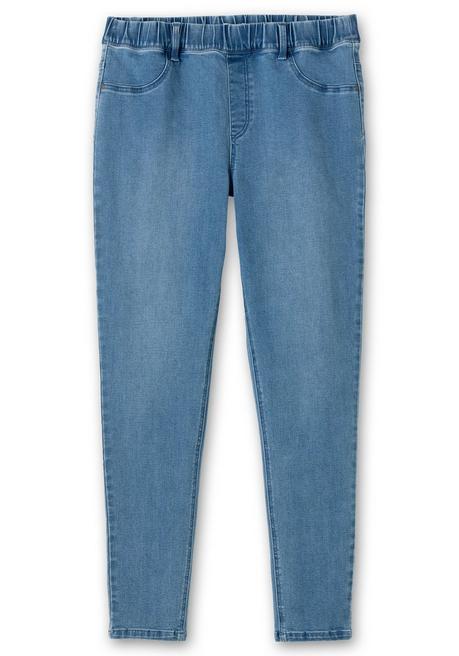 sheego Jeggings in Power-Stretch-Qualität, mit Schlupfbund - blue Denim sheego Kostenloser Versand