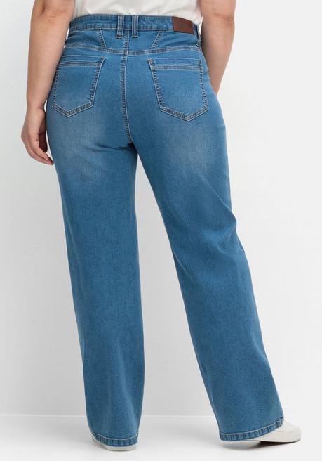 sheego Weite Jeans in Curvy-Schnitt ELLA - blue Denim sheego Vatertagsangebot