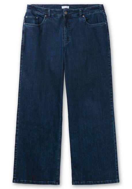 sheego Weite High-Waist-Jeans im Curvy-Schnitt ELLA - dark blue Denim sheego Valentinstagsangebot