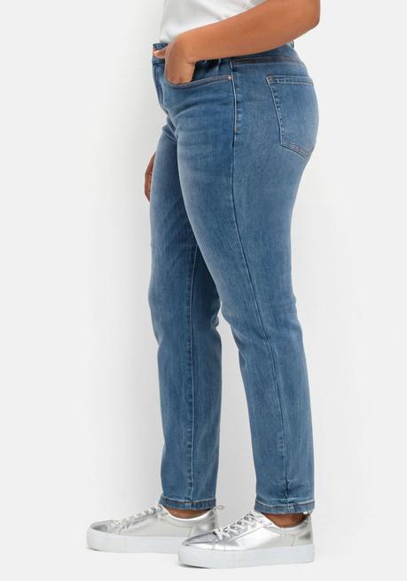 sheego Skinny Stretch-Jeans mit Bodyforming-Effekt - blue Denim sheego Lagerräumung