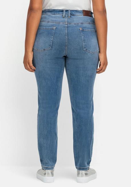 sheego Skinny Stretch-Jeans mit Bodyforming-Effekt - blue Denim sheego Lagerräumung