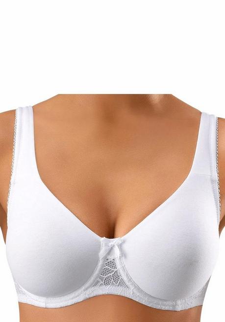 NUANCE Doppelpack T-Shirt BHs - schwarz+weiß sheego Osterangebot