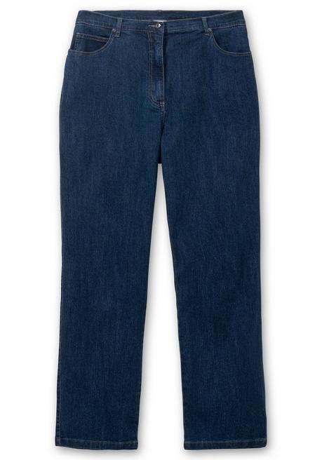 sheego x Collection L. Gerade Jeans in 5-Pocket-Form - blue Denim sheego Sonderangebot der Fabrik