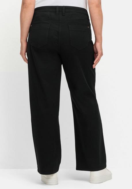sheego Weite Hose im Curvy-Schnitt ELLA - schwarz sheego Nur noch ein Tag übrig