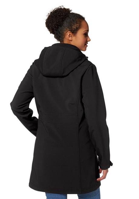 H.I.S EM Softshellparka - schwarz sheego Outlet