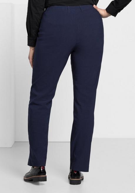 sheego Bengalinhose in gerader Form - marine sheego Günstiger Verkauf