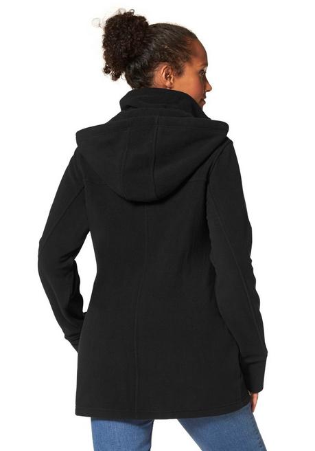 Polarino Fleecejacke - schwarz sheego Fabrik Onlineshop