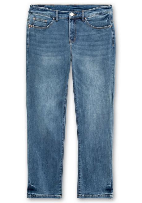 sheego Gerade Stretch-Jeans mit Bodyforming-Effekt - blue Denim sheego Versandkostenfrei
