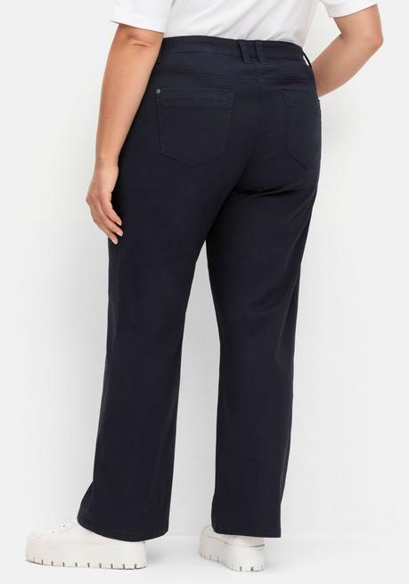 sheego Weite Hose im Curvy-Schnitt ELLA - tiefblau sheego Großer Ausverkauf