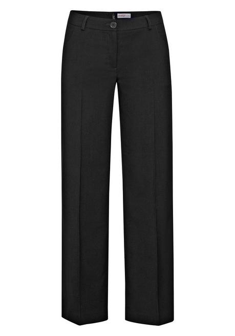 sheego Weite Stretchhose mit Bügelfalte - schwarz sheego Flash Sale