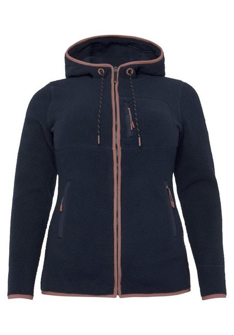 Polarino Fleecejacke - marine sheego Begrenztes Angebot