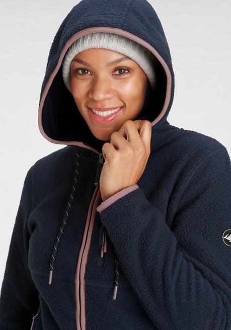 Polarino Fleecejacke - marine sheego Begrenztes Angebot