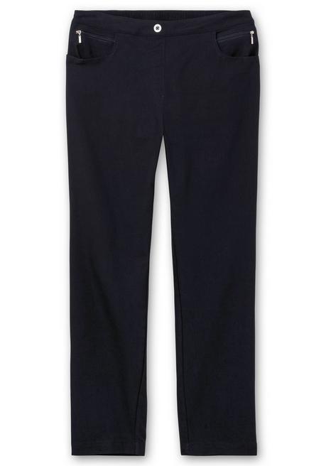 sheego Gerade Bengalinhose mit hohem Schlupfbund - marine sheego Riesige Ersparnisse