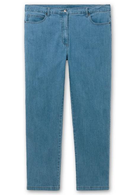 sheego x Collection L. Gerade Jeans in 5-Pocket-Form - light blue Denim sheego Super Sparpreis