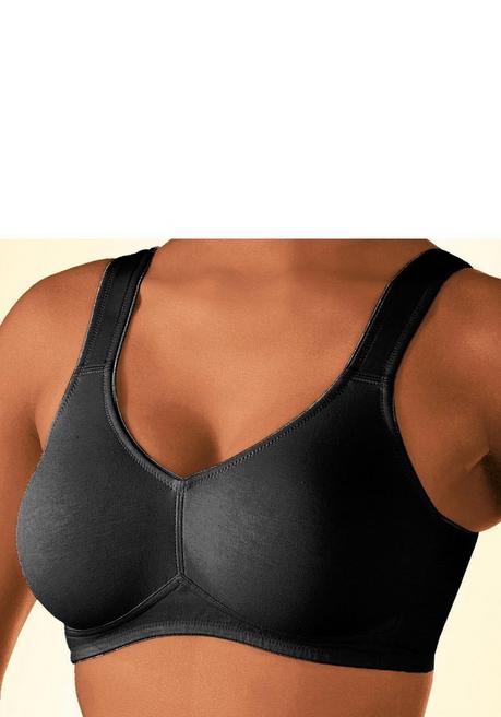 PETITE FLEUR Doppelpack Basic-BHs ohne Bügel - schwarz+weiß sheego Neueste Stile