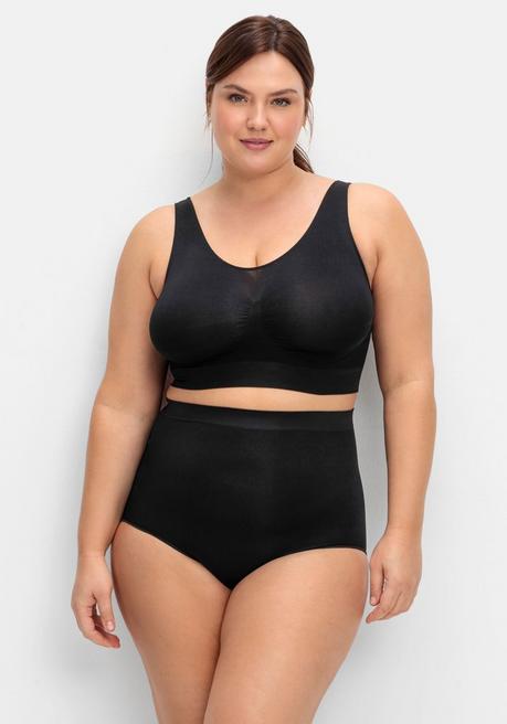 sheego Doppelpack Shaping-Formslips, extrahohe Taille - hautfarben+schwarz sheego Begrenzt auf 3 Tage