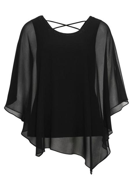 sheego Tunika in 2-in-1-Optik - schwarz sheego Vatertagsangebot