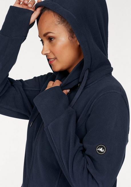 Polarino Fleecejacke - marine sheego Räumungsverkauf