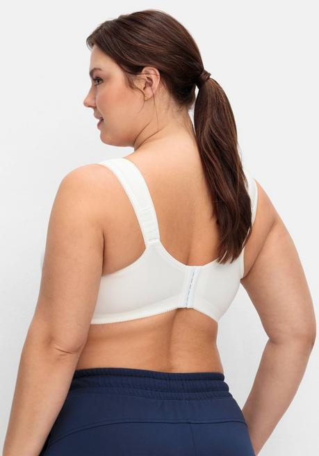 sheego Sport-BH aus COOLMAX®, mit Netzeinsätzen - weiß sheego Wochenangebot