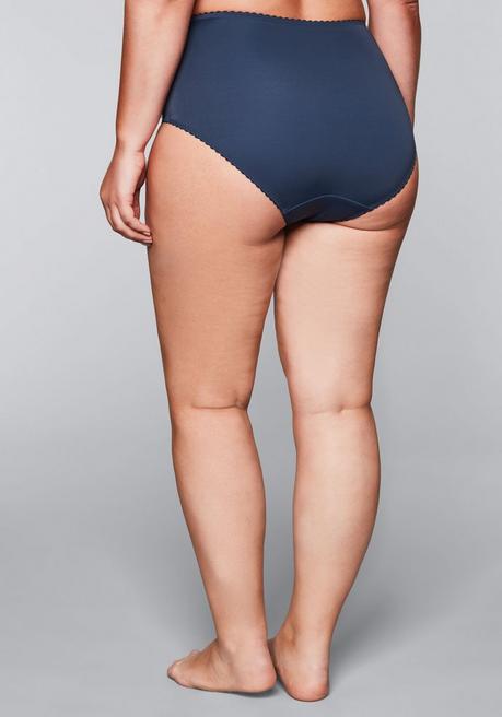 sheego Taillenslip mit transparenter Spitze - saphir sheego Discount Store für neue Produkte