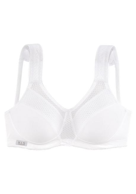 H.I.S EM LBG Sport-BH - weiß sheego Black Friday Preise