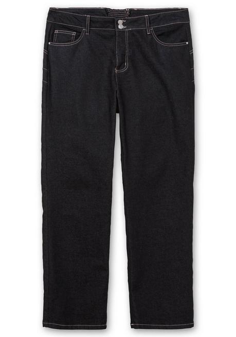 sheego Bootcut-Jeans mit Push-up-Effekt - black Denim sheego JETZT KAUFEN