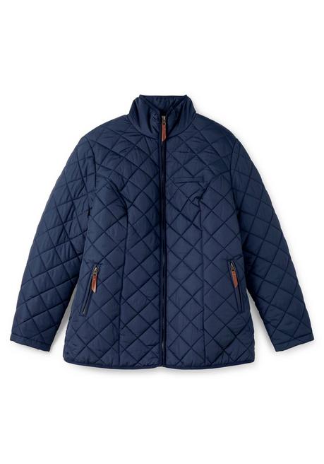 sheego Steppjacke mit hoch schließendem Stehkragen - marine sheego zollfrei
