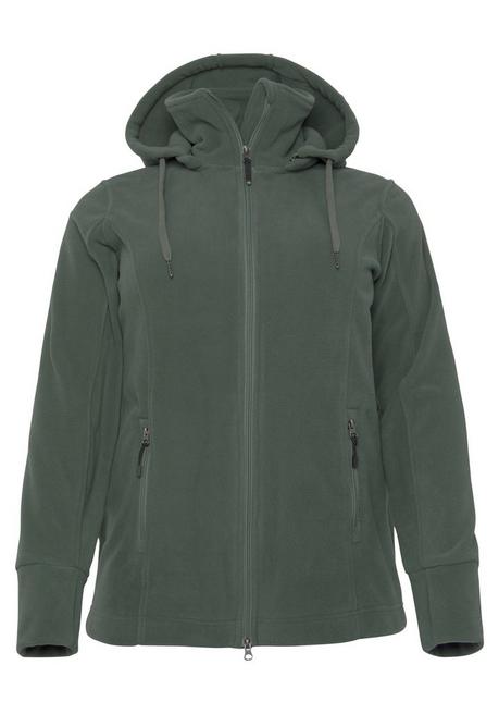 Polarino Fleecejacke - grün sheego 2025