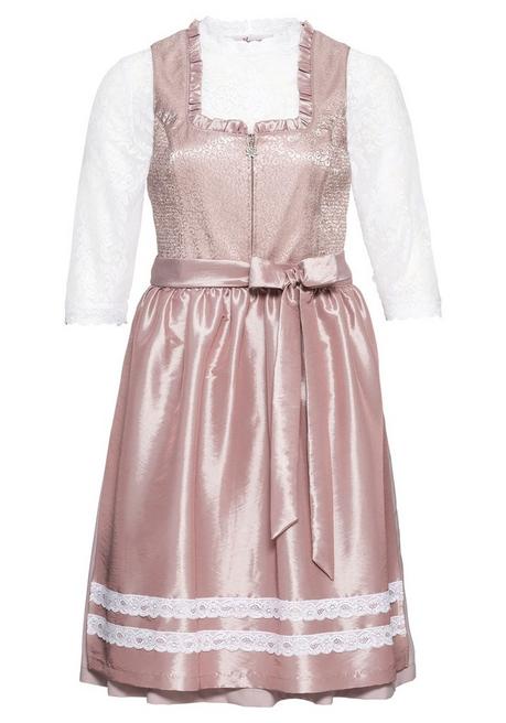 sheego Dirndl 3-teilig mit Schürze und Spitzenbluse - zartrosa sheego Meist gekauft
