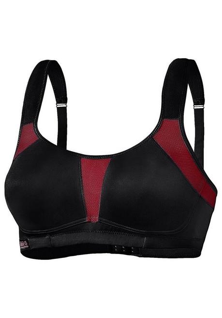 H.I.S EM LBG Sport-BH - schwarz-pink sheego Exklusive Angebote