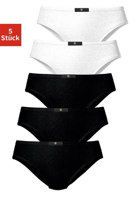 H.I.S EM LBG Slip - schwarz+weiß sheego Bestseller