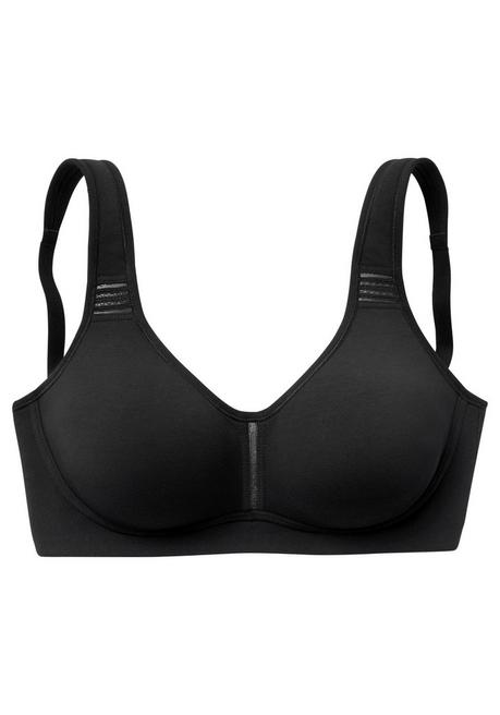 PETITE FLEUR Doppelpack T-Shirt-BHs - schwarz+weiß sheego VIP-Rabatte