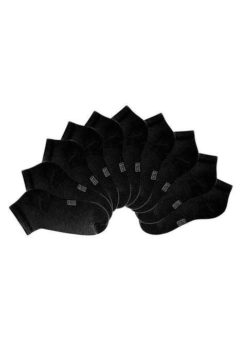 H.I.S EM LBG Kurzsocken - schwarz sheego Bis zu 65% Rabatt