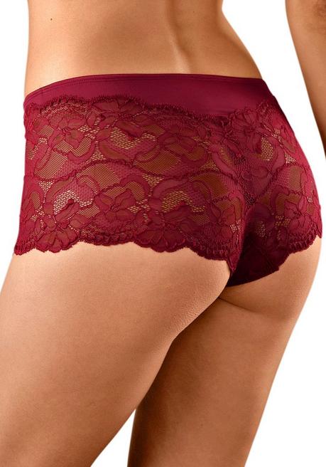 VIVANCE Panty - bordeaux+schwarz sheego Angebote