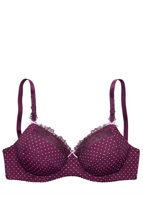 NUANCE Bügel-BH - aubergine sheego im Angebot