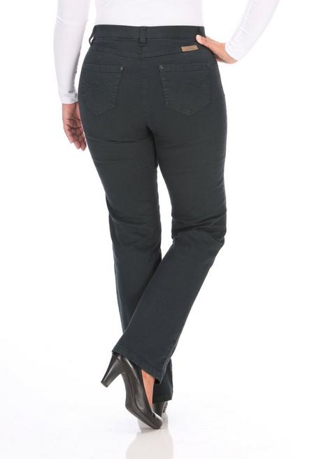 KjBRAND Jeans in Quer-Stretch-Qualität, mit Komfortbund - tannengrün sheego Tiefpreis