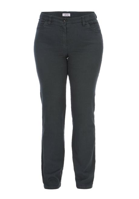 KjBRAND Jeans in Quer-Stretch-Qualität, mit Komfortbund - tannengrün sheego Tiefpreis