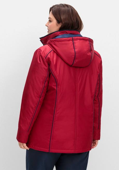 sheego Wind- und wasserabweisende Funktionsjacke - rot sheego JETZT KAUFEN