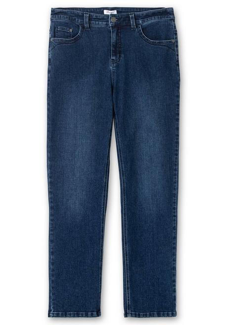 sheego Gerade Jeans mit TruTemp365® Fasern - dark blue Denim sheego Nur noch ein Tag übrig