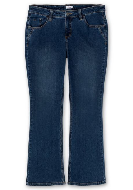sheego Bootcut-Jeans in Curvy-Schnitt SUSANNE - dark blue Denim sheego Speichern exportieren