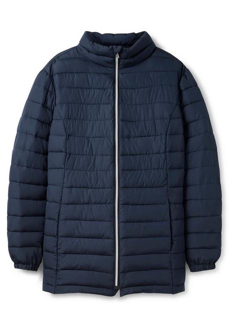 sheego Steppjacke mit Stehkragen und Teilungsnähten - nachtblau sheego Im Verkauf