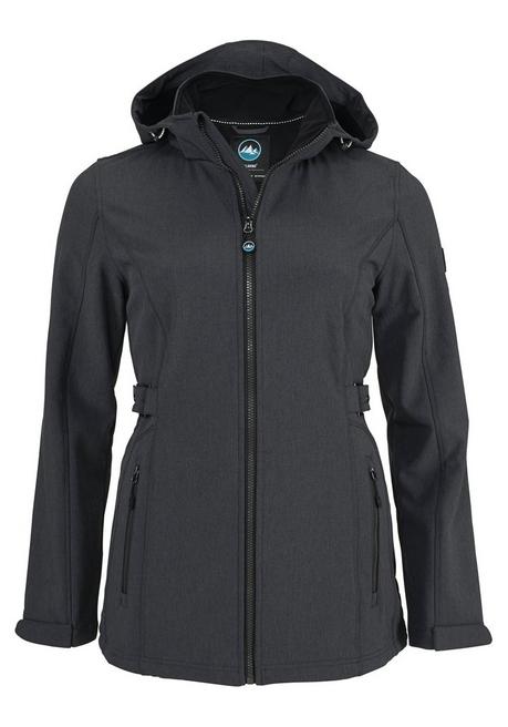 Polarino Softshelljacke - anthrazit meliert sheego Rabatte dieses Monats