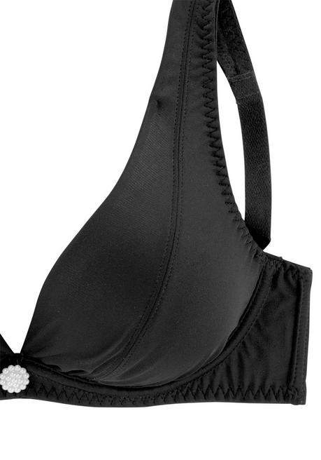 PETITE FLEUR Bügel-BH - schwarz+weiß sheego Cyber Monday