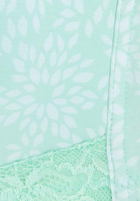 NUANCE Entlastungs-BH mit Jacquardspitze - mint-weiß sheego Letzte 3 Tage