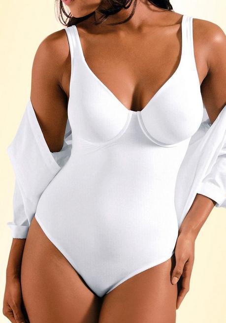 NUANCE T-Shirt-Body - schwarz+weiß sheego Bis zu 60% Rabatt