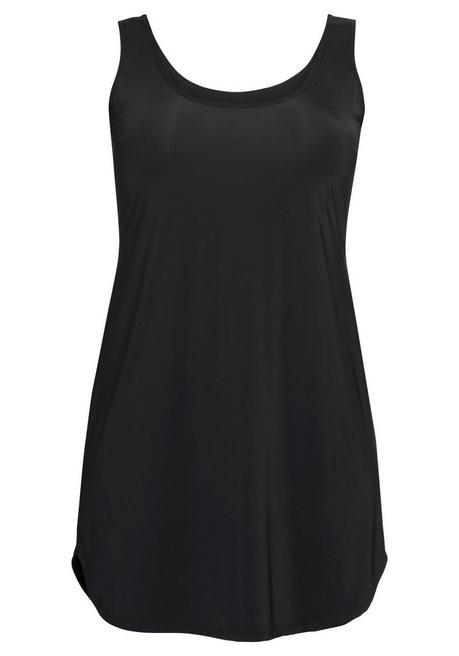 sheego Unterkleid mit gerundetem Saum, elastische Qualität - schwarz sheego Bis zu 55% Rabatt
