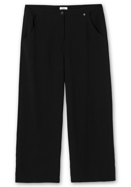sheego Weite High-Waist-Hose im Curvy-Schnitt ELLA - schwarz sheego Online