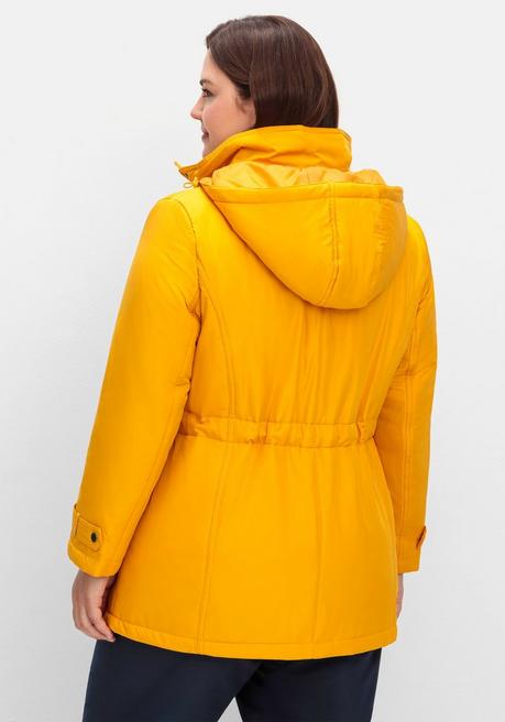 sheego Steppjacke mit Tunnelzug in der Taille - ocker sheego Black Friday