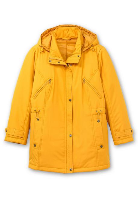 sheego Steppjacke mit Tunnelzug in der Taille - ocker sheego Black Friday